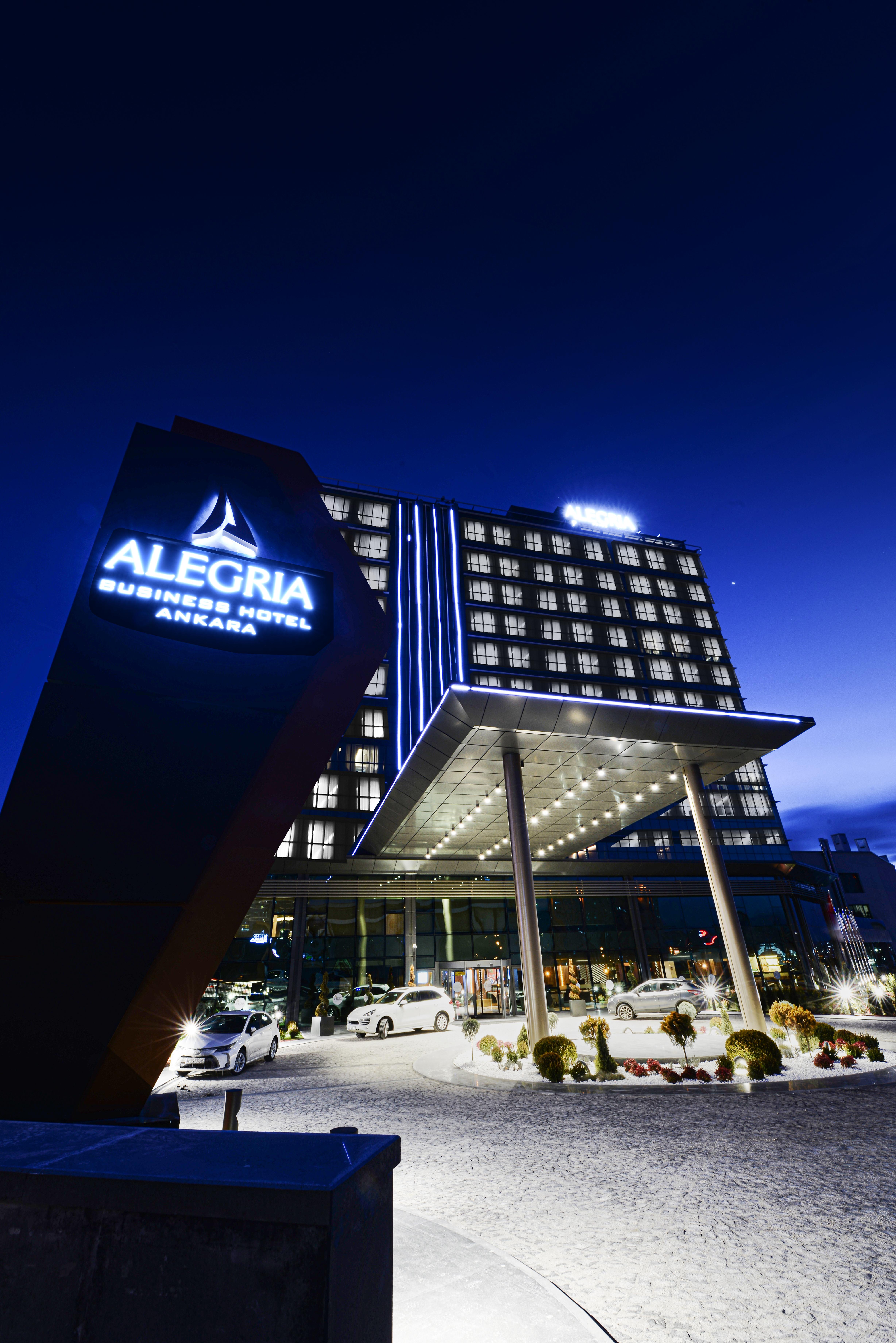 Ankara Alegria Business Hotel Buitenkant foto