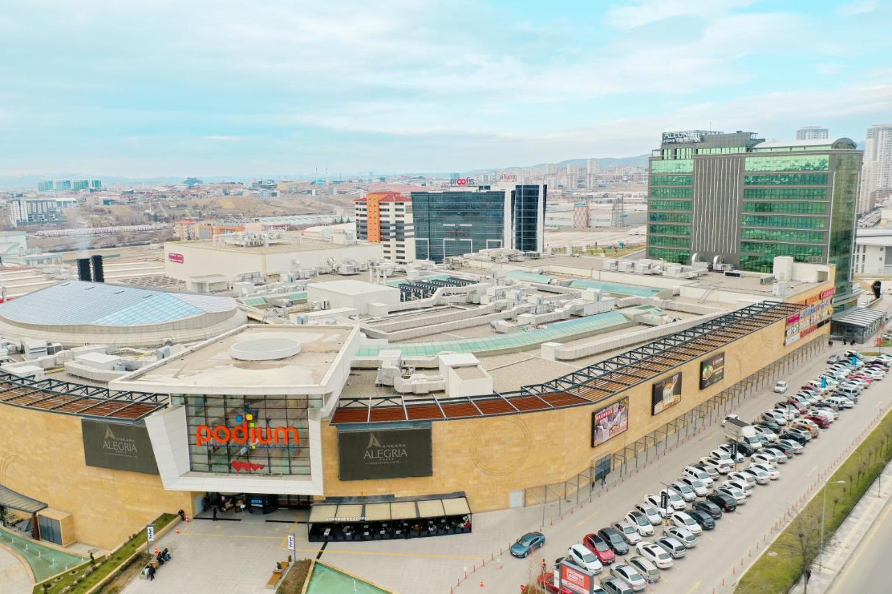 Ankara Alegria Business Hotel Buitenkant foto